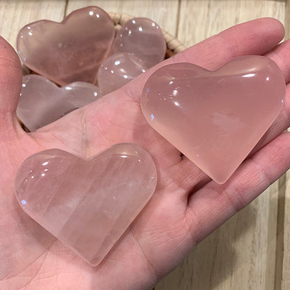 Rose Quartz Hearts