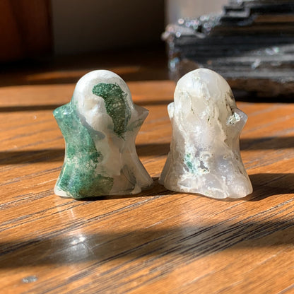 Mini Ghost Carvings