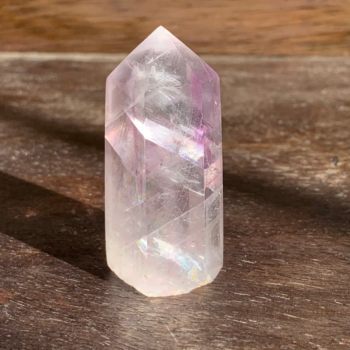 Clear + Purple Fluorite Towers