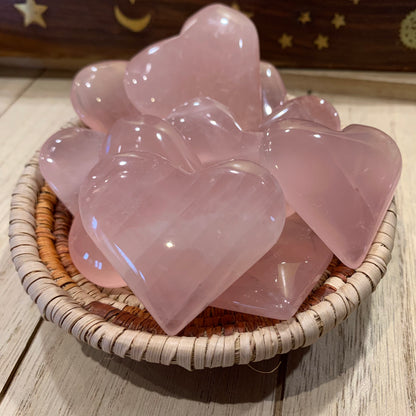 Rose Quartz Hearts