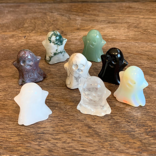 Mini Ghost Carvings