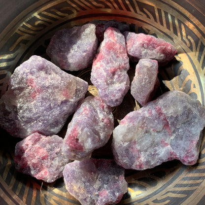 Rough Untumbled Unicorn Stone Pieces