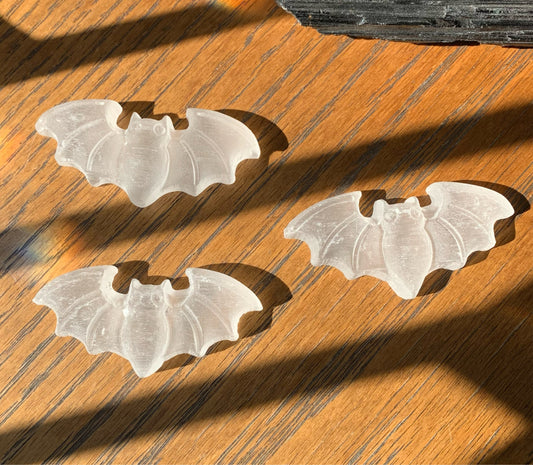 Mini Selenite Bats