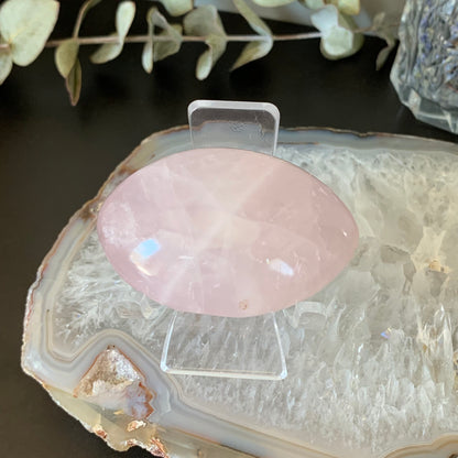 Rose Quartz Palm Stones